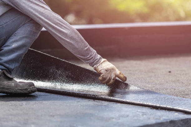 Professional Emergency Waterproofing technician working in Mahwah, NJ